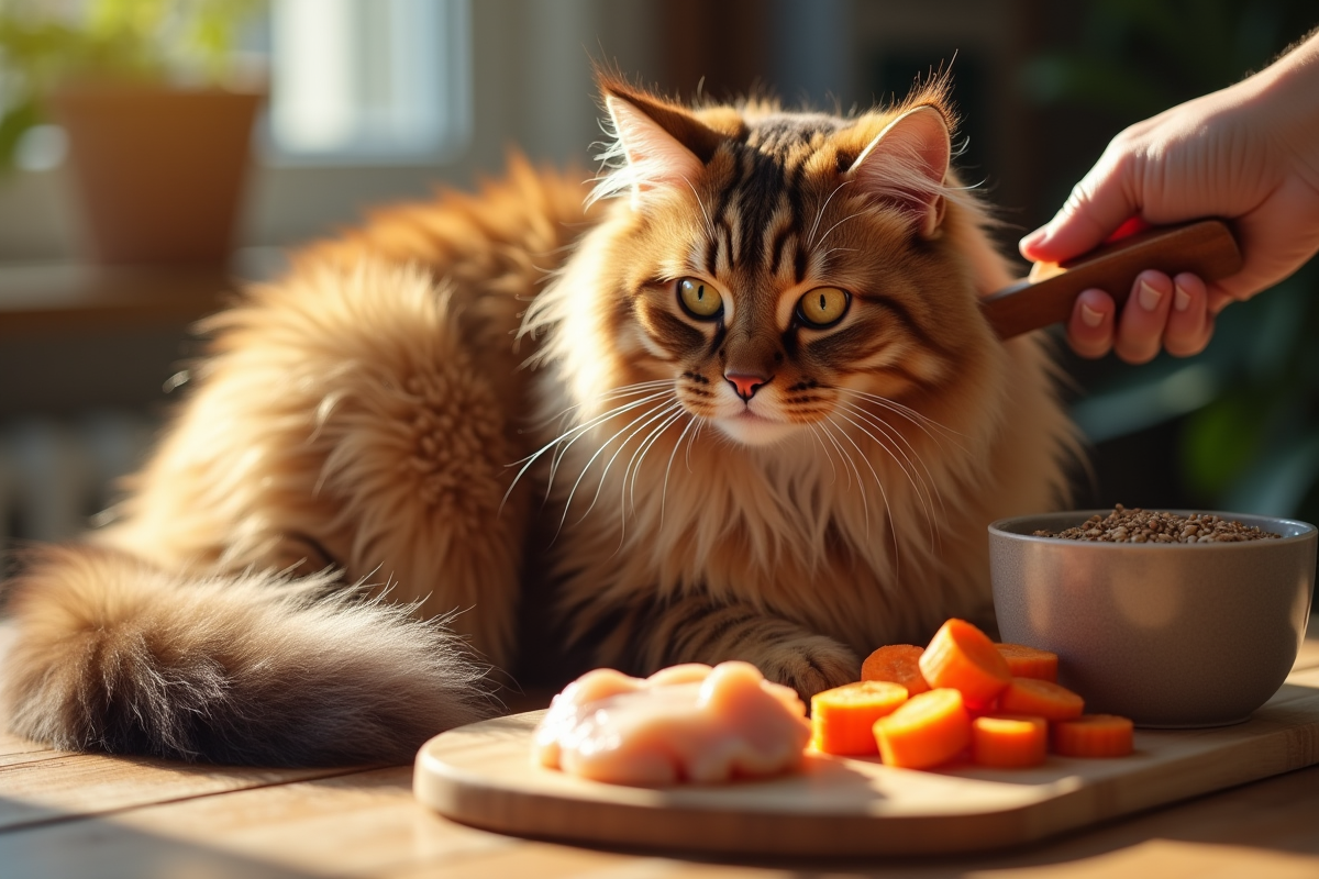 chat  pelage