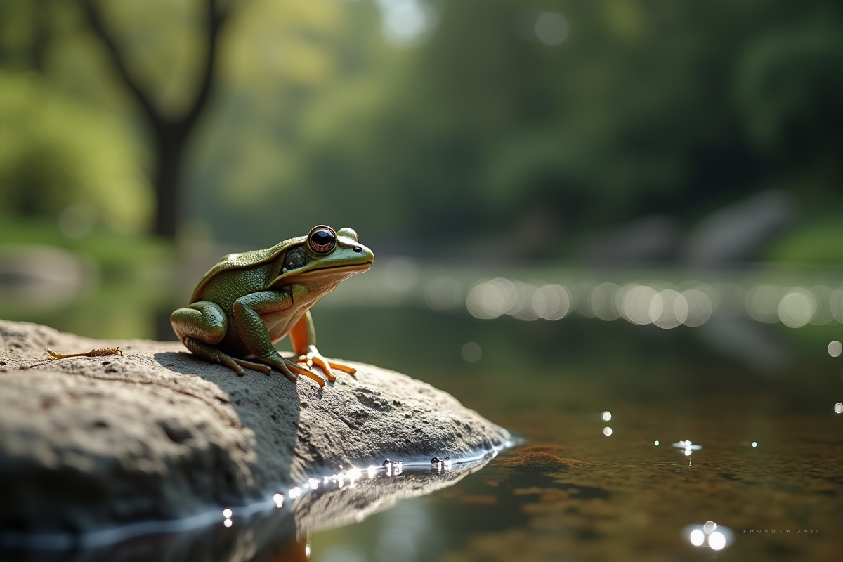 grenouille aquatique