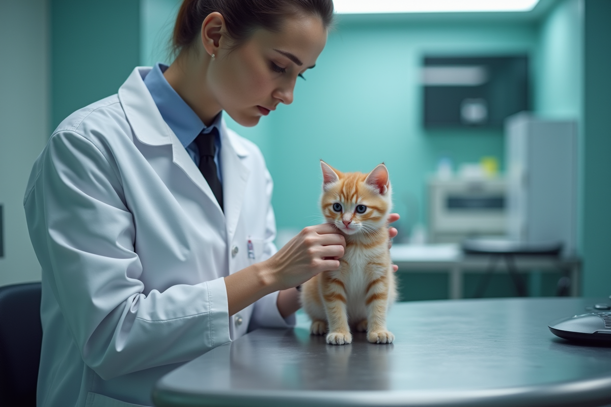 chaton santé