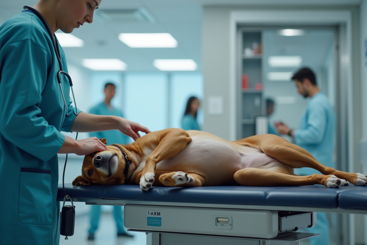 chien vermifuge