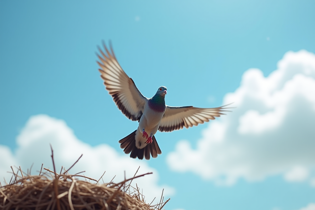 bébé pigeon